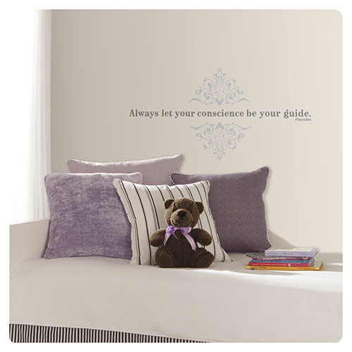 Pinocchio Always Let Your Conscience Be Your Guide Peel and Stick Wall Decal